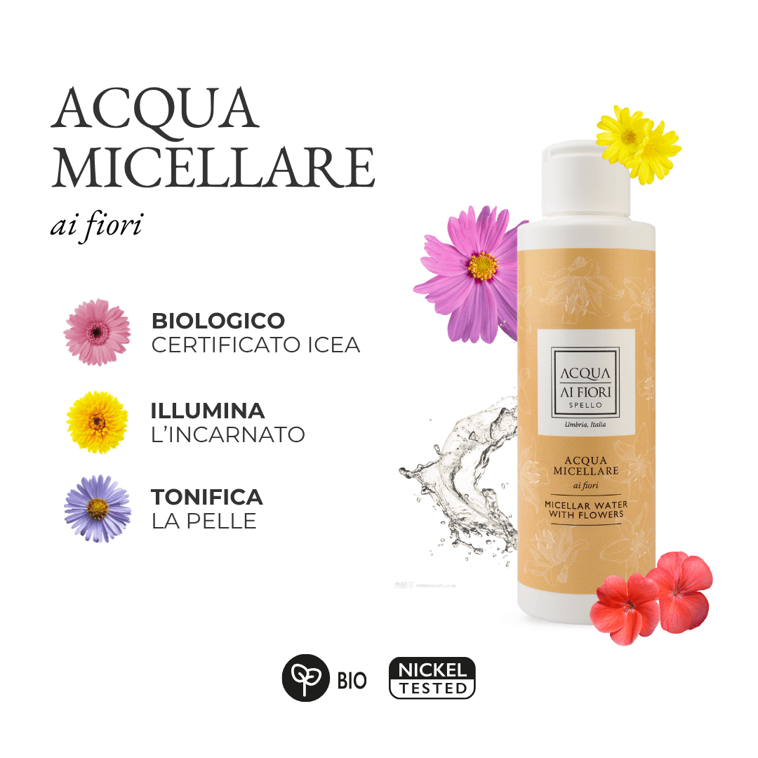 Acqua Micellare ai Fiori 150ml