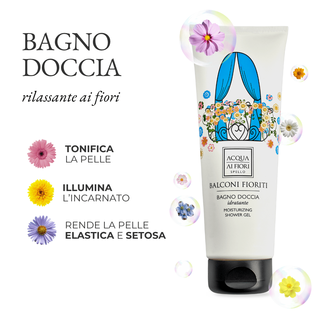 Balconi Fioriti, Bagno Doccia Idratante 200ml