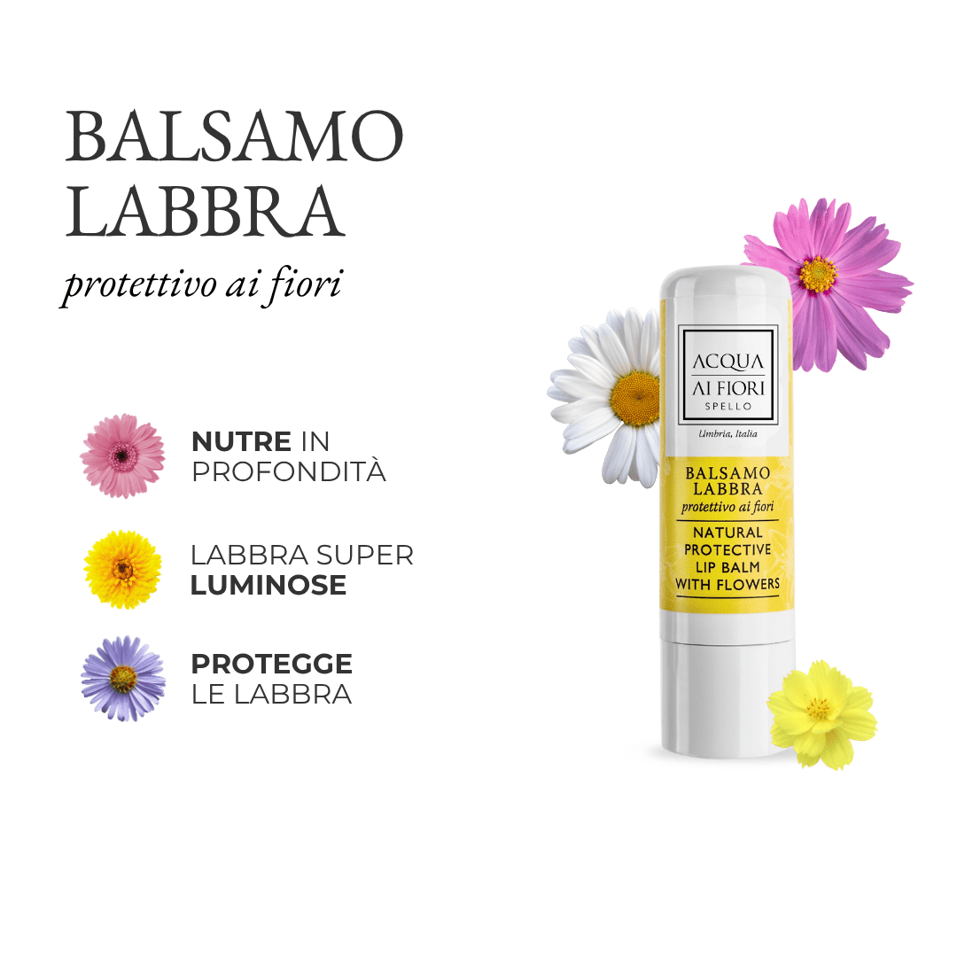 Balsamo Labbra Protettivo ai Fiori 4,5ml
