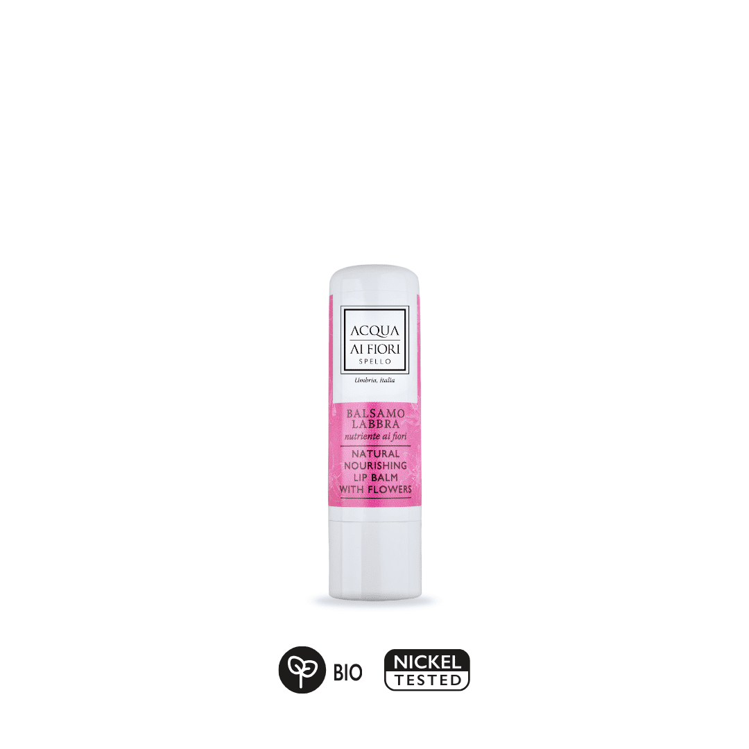 Balsamo Labbra Nutriente ai Fiori 4,5ml - Fiori di Arancio