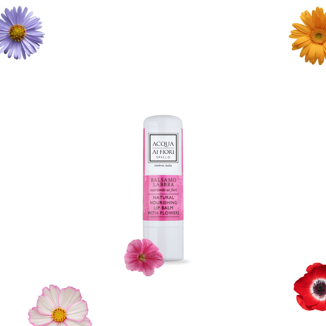 Balsamo Labbra Nutriente ai Fiori 4,5ml - Fiori di Arancio