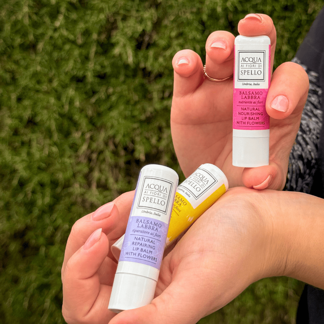 Balsamo Labbra Nutriente ai Fiori 4,5ml - Fiori di Arancio
