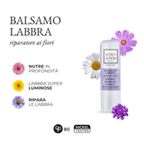 Balsamo Labbra Riparatore ai Fiori 4,5ml - Violetta