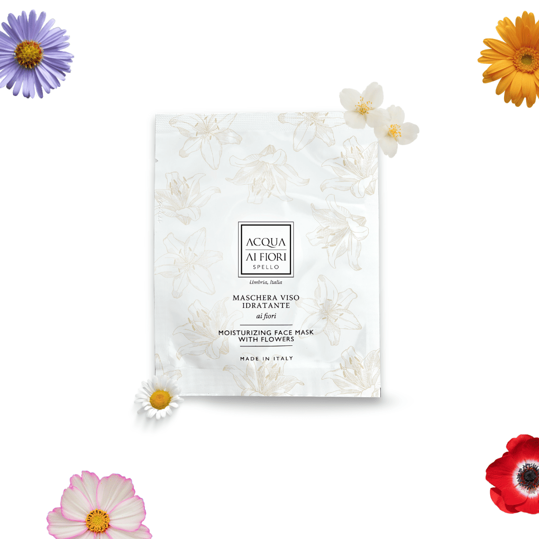 Maschera Viso Idratante Ai Fiori, 15 ml