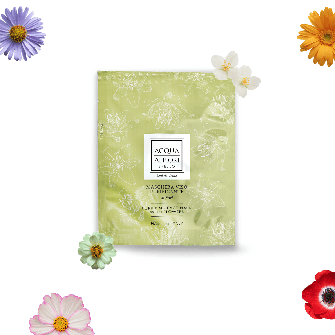 Maschera Viso Purificante Ai Fiori, 15 ml