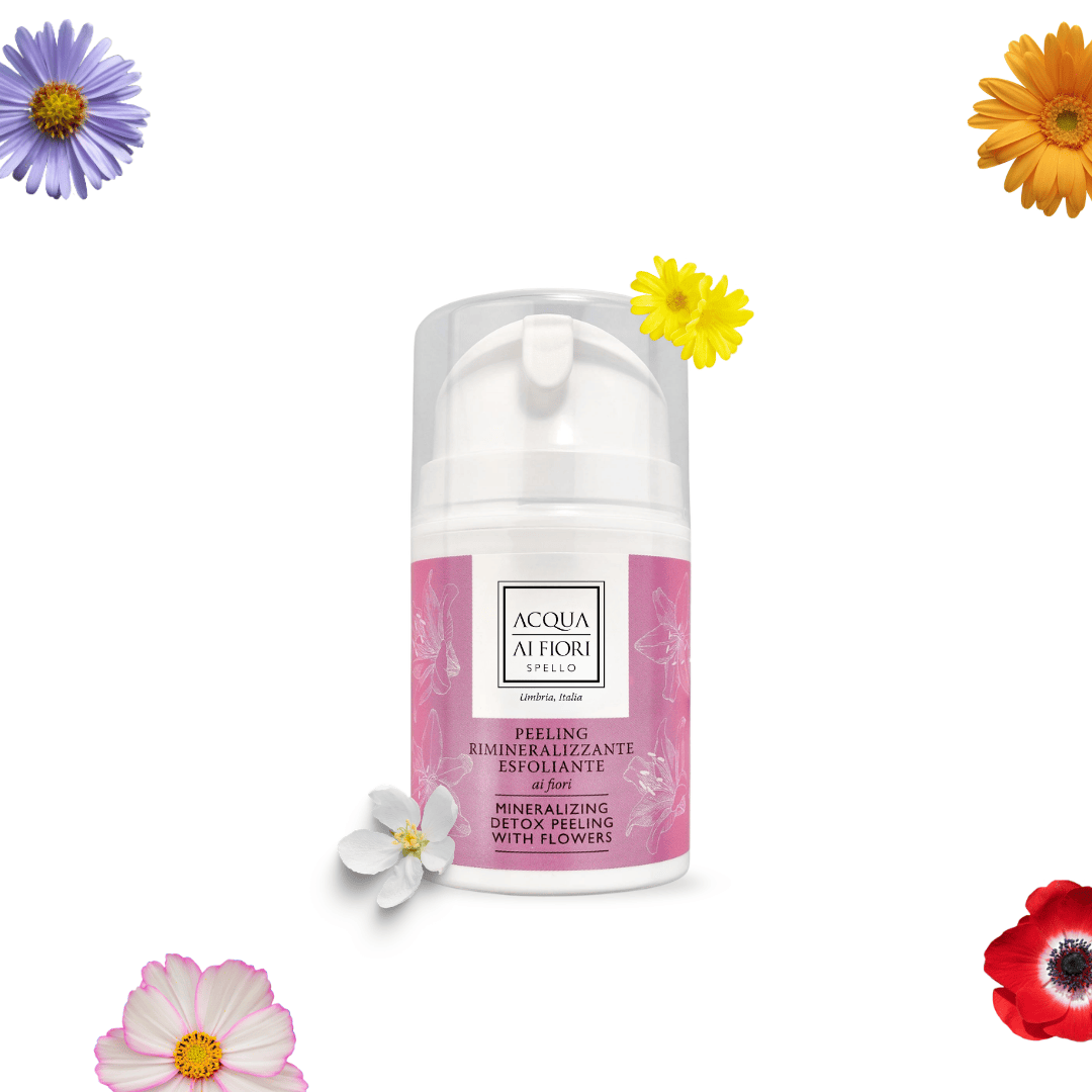 Peeling rimineralizzante esfoliante ai Fiori 50ml