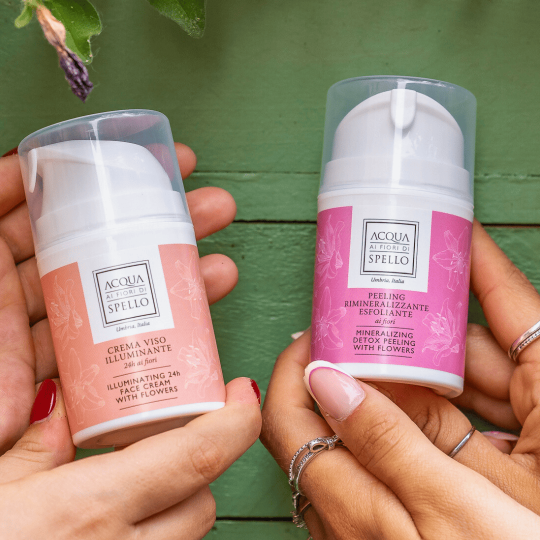 Peeling rimineralizzante esfoliante ai Fiori 50ml