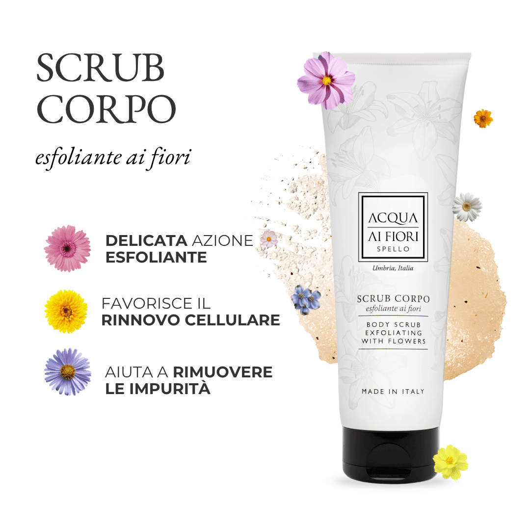 Scrub Corpo Esfoliante ai Fiori