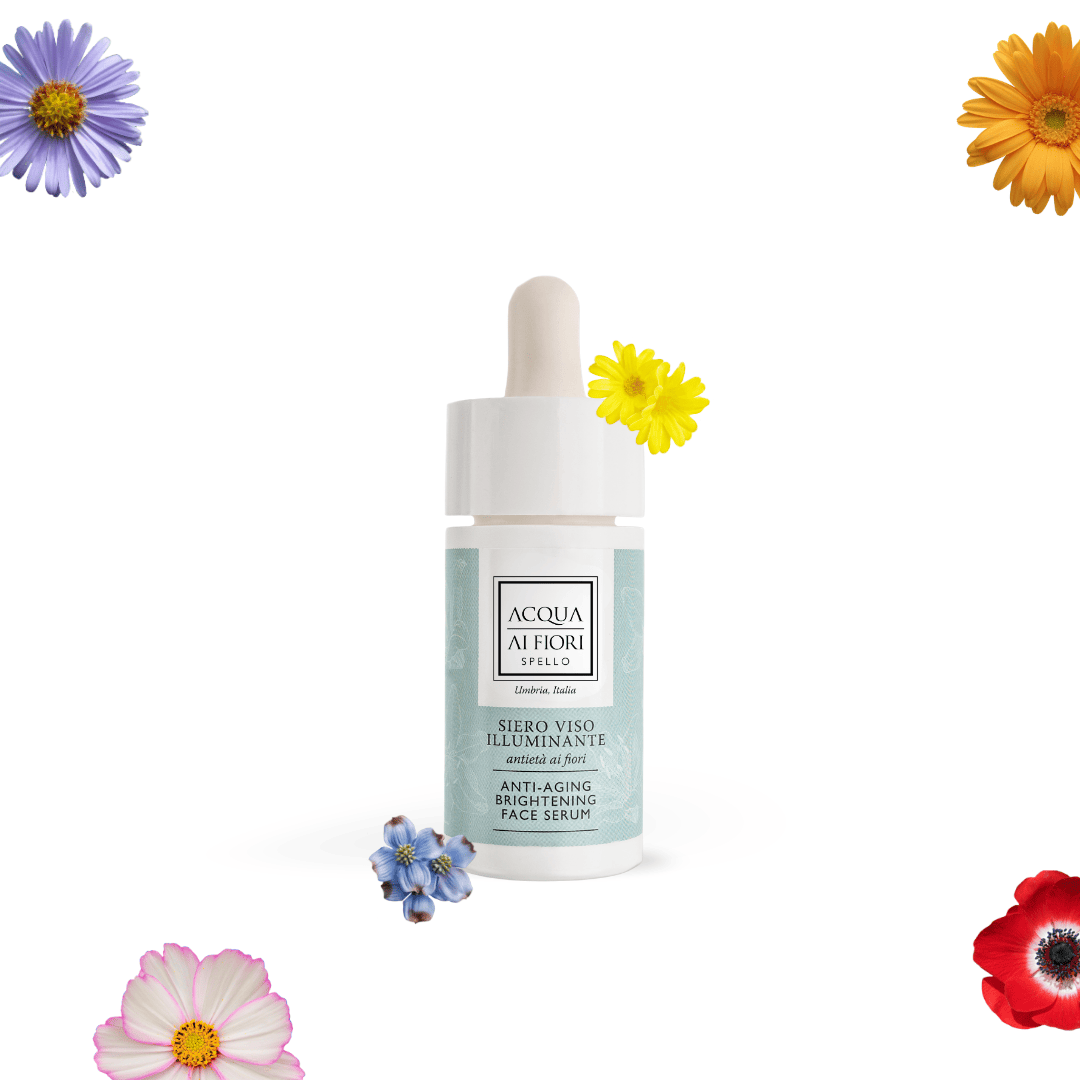 Siero Viso Illuminante Antietà ai Fiori 30ml