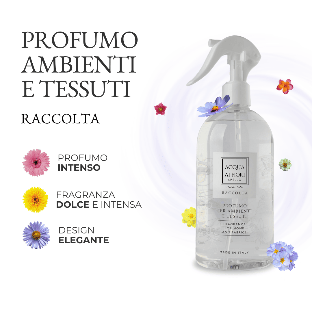 Profumo per Ambienti e Tessuti 500 ml - Raccolta