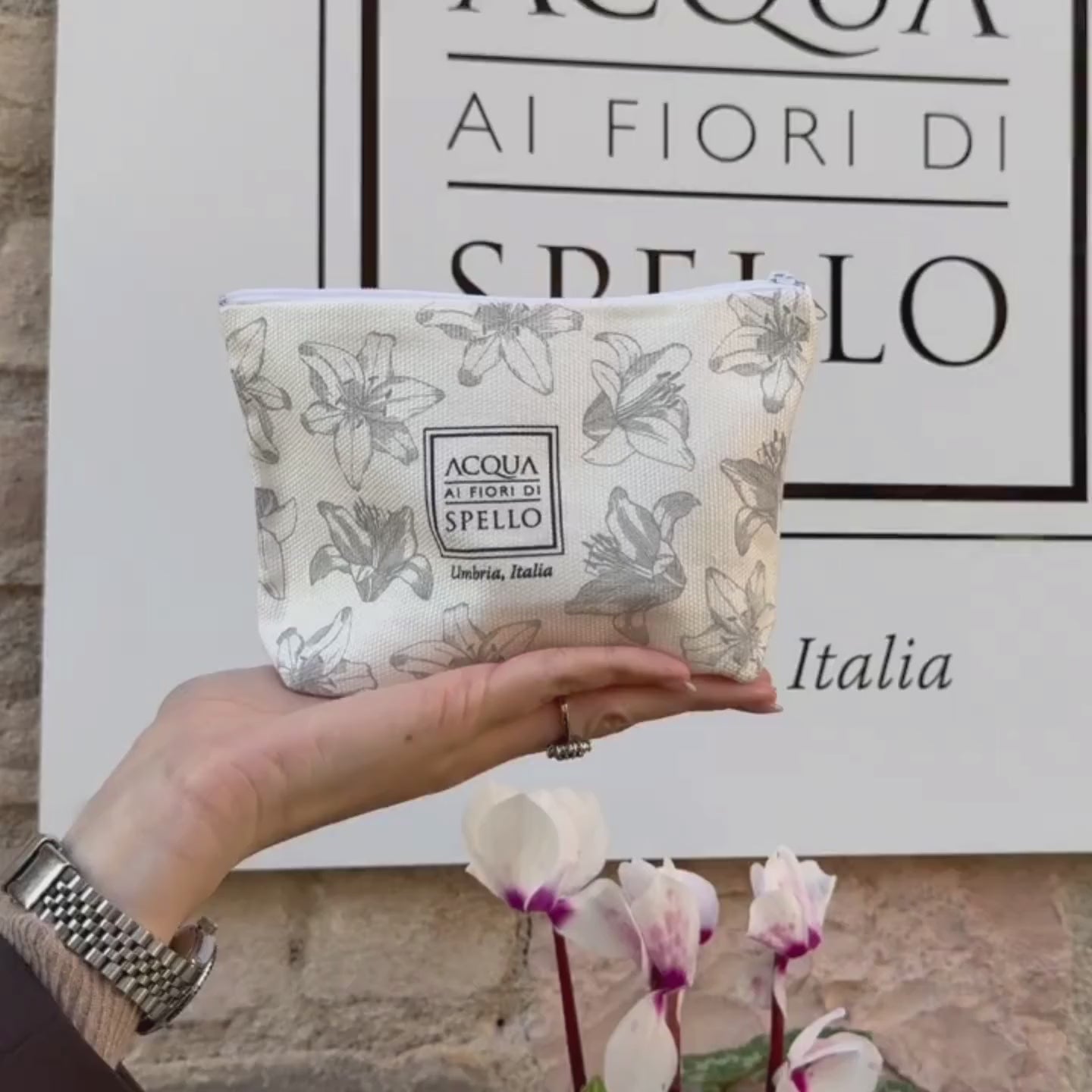 Video Pochette kit da viaggio Acqua ai Fiori